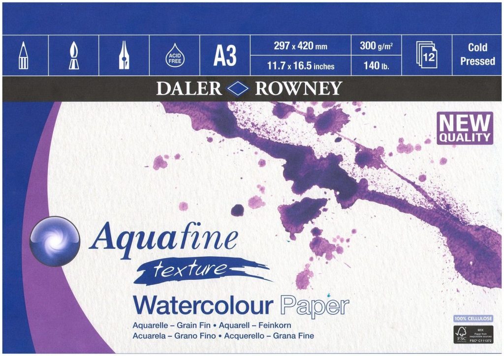 Daler Rowney Aquafine watercolour paper