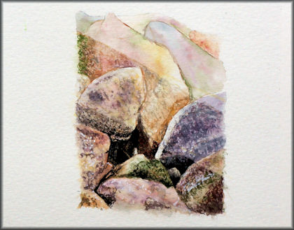 Button link to a watercolor video tutorial on texture